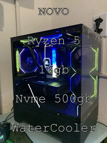 PC Gamer (NOVO) Ryzen 5 5500 16GB NVME 500GB RX590