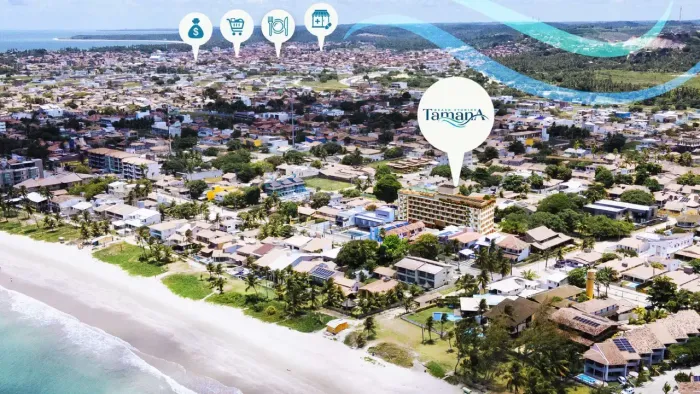 REPASSE EM TAMANDARÉ STUDIO COM 20m² , QUARTO ANDAR, 170M DA PRAIA
