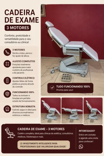 Maca Elétrica - 3 motores - Seminova / Funcionando 100%