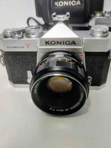 Camera Konica Autoreflex T + corpo doador