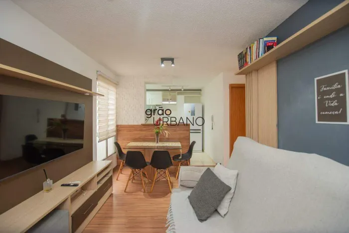Apartamento com 2 dormitórios mobiliado para locação no bairro São José, Canoas