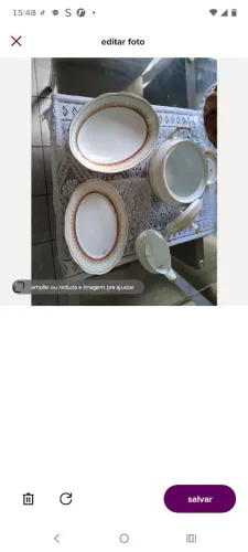 Conjunto de louça pra sopa