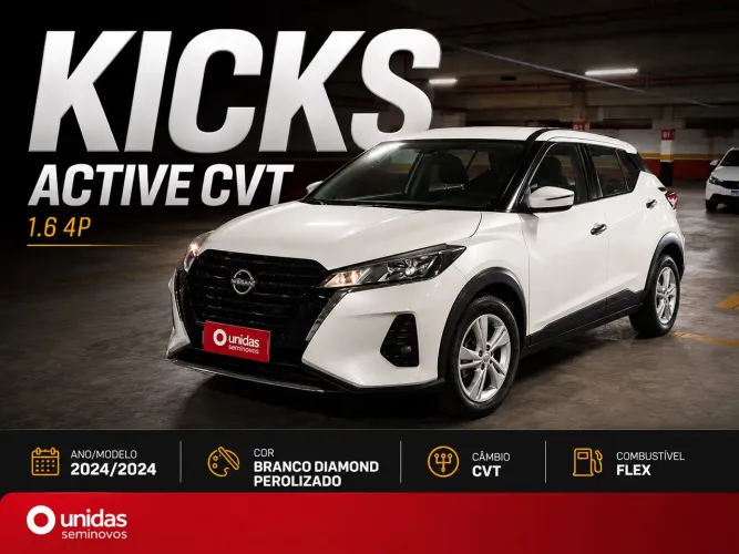 Nissan Kicks Active 1.6 16V Flex Aut. 2024