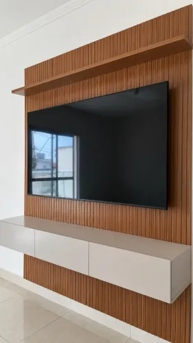 Rack com painel 