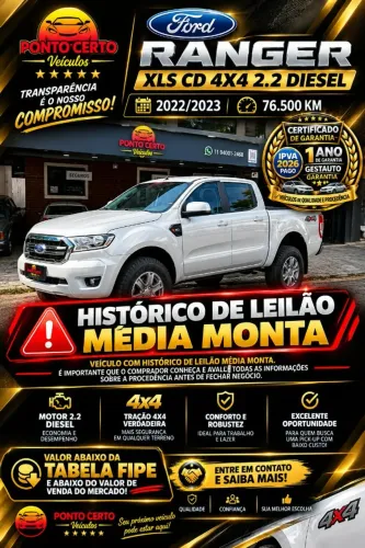 Ford Ranger XLS 2.2 4X4 CD Diesel Aut. 2023