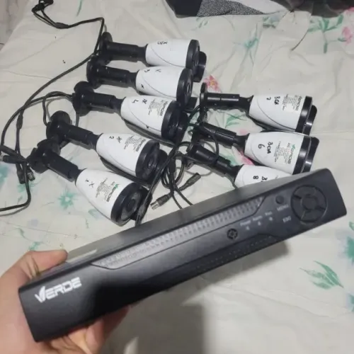 kit de Monitoramento/Segurança (DVR + 8 Câmeras) - Leia a descrição!