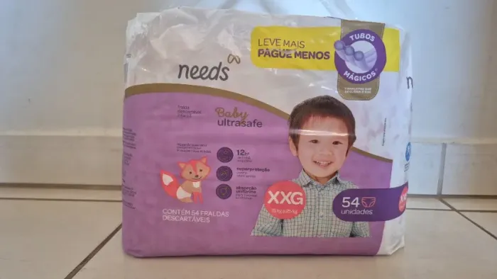 Fraldas descartáveis