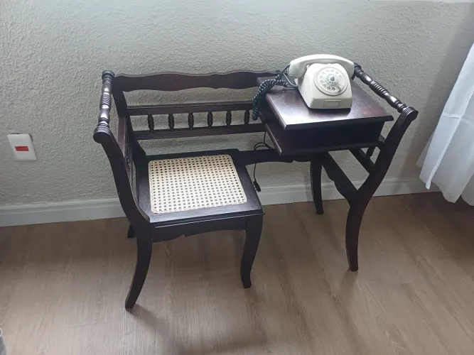Mesa telefônica anos 70