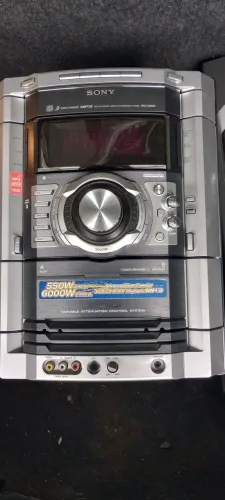 Som Sony - MP3 - 2 Decks - Potente