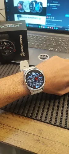Smartwatch KRON WEARZONE GPS - entrega grátis 