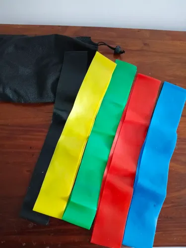 Kit de elástico pra exercícios 