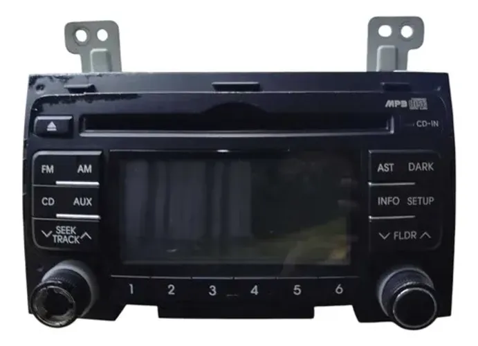 Radio Som Hyundai I30 2009 2010 2011 2012