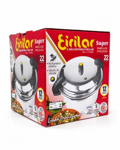 Panela de pressão 22l Eirilar - Novinha