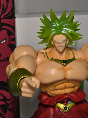 Dragon Ball Z Broly Demoniacal Fit semi novo + Kit Head TK novo