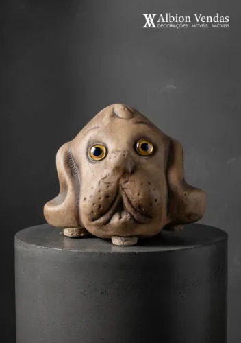 Decoração Escultura Cachorro
