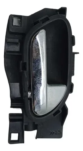 Macaneta Interna Direita Citroen C3 2013 Preto Dianteira/traseira