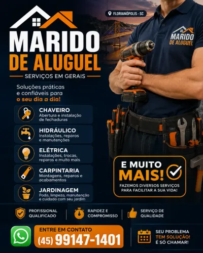 marido de aluguel serviços gerais
