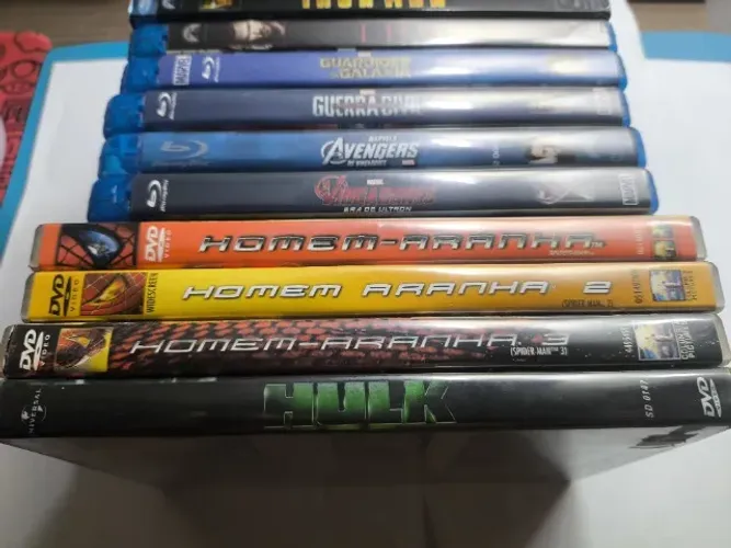 Coletânea 12 filmes Marvel Vingadores