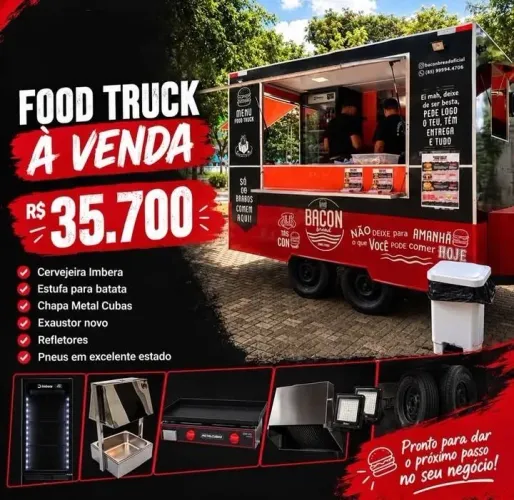 Food truck a venda