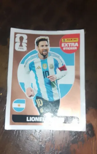 Figurinha do Messi bronze
