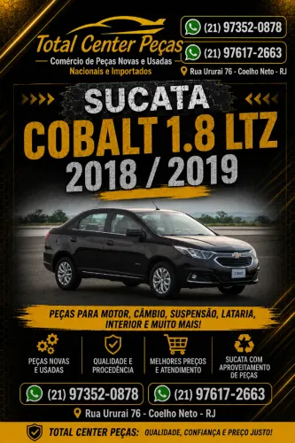 PEÇAS COBALT 2018
