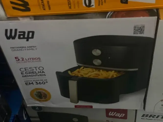 Air Fryer WAP Grand Family 5,2L 1500W - Nova e Lacrada