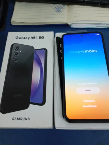 CELULAR SAMSUNG A54 5G 128GB +8GB RAM **TROCO POR TV SMART ***