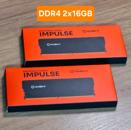 Memória DDR4 2x16gb (32gb), 3200mhz - Faço Olx Pay