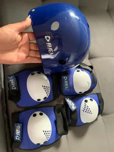 Kit de Proteção Infantil - Capacete 