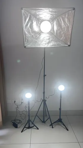 Softbox de Iluminação com Tripé - Perfeito para Começar!