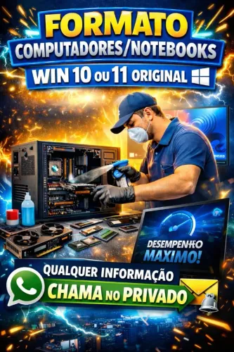 Seu Pc ou notebook está lento? Formatação completa 