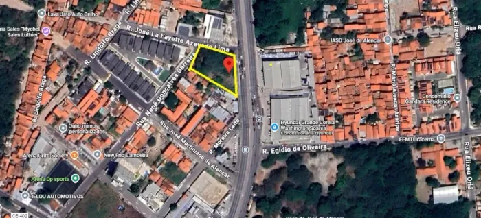 Terreno à venda, 1658 m² por R$ 4.500.000 - Edson Queiroz - Fortaleza/Ceará