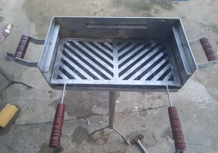 Churrasqueira de inox