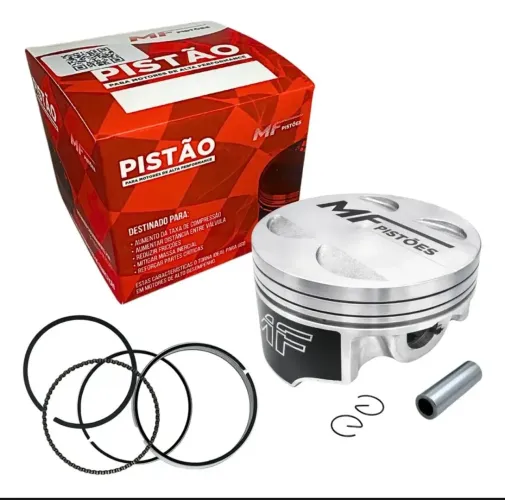 Pistão MF 84mm pino 17  Twister/Tornado/Cb300/Xre300<br>Peça nova, na caixa