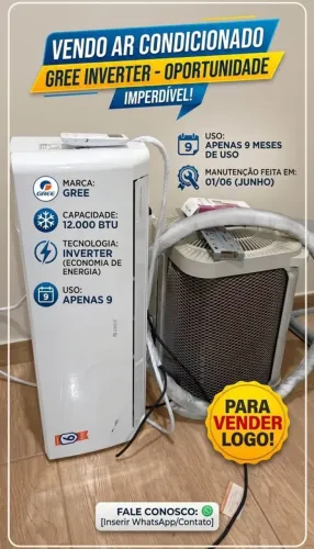 Ar condicionado 12 mil btus