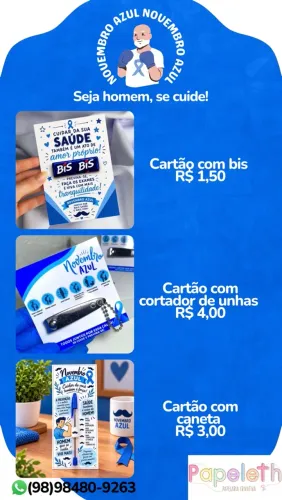 Personalizados Novbro azul