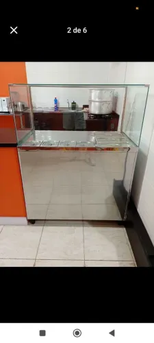 Molheira hotdog inox