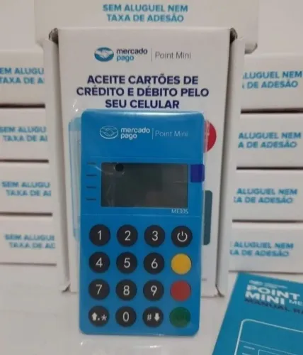 Maquininha de cartão Point Mini NFC1 ME30S Mercado Pago