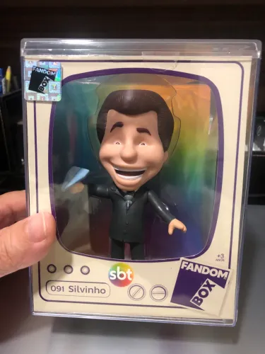 Boneco do Silvio Santos(Silvinho). Original, Novo na Embalagem.