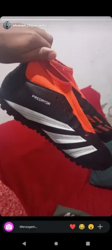 Chuteira society baratinha vem que dá bom 