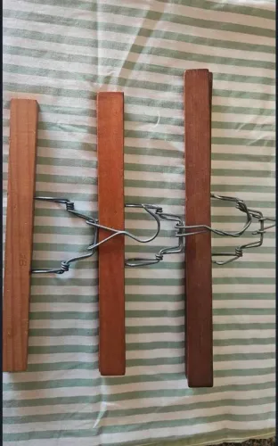 Decoração cabide vintage de madeira * uso na decoração*