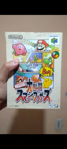 Jogo Smash Bros N64 japonês