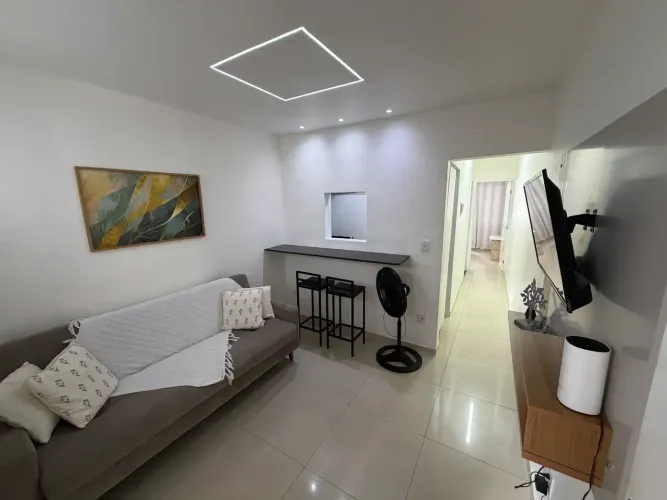 IApartamento mobiliado e decorado | 1 quarto | Pracinha de Boa Viagem | Chica Pitanga