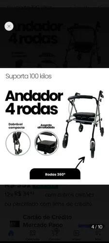Andador Idoso 