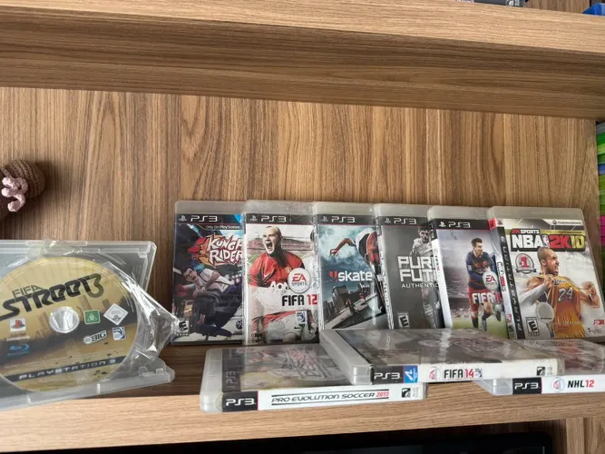 Lote 10 jogos PS3