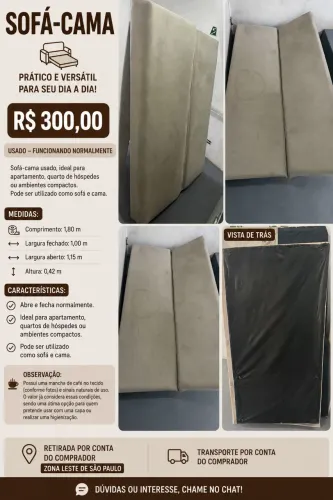 Sofá cama
