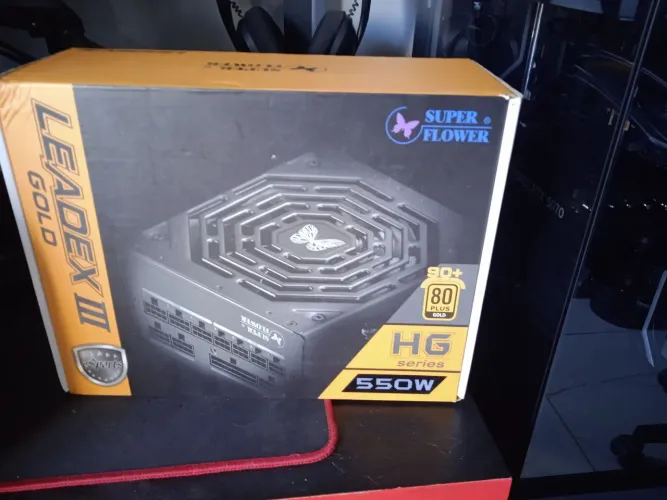Vendo fonte ATX Modular 550W 80 PLUS Gold