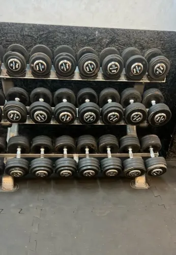 KIT DE DUMBELL WELLNESS DE 12 ATÉ 34KG - MAIS SUPORTE