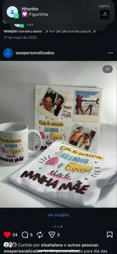 Kit Personalizados Para Dia Das Mães