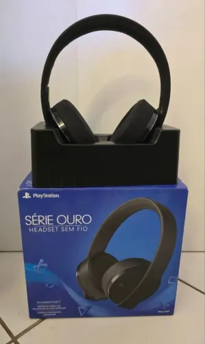 Headset Sem Fio PlayStation 4 e 5 Série Ouro